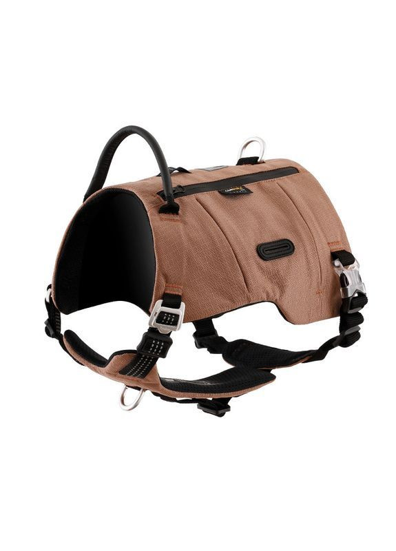 Шлейка для собак TLB2251 світловідбиваюча, з водонепроникної тканини Cordura, регульована, Коричневий, S Truelove (373444084)