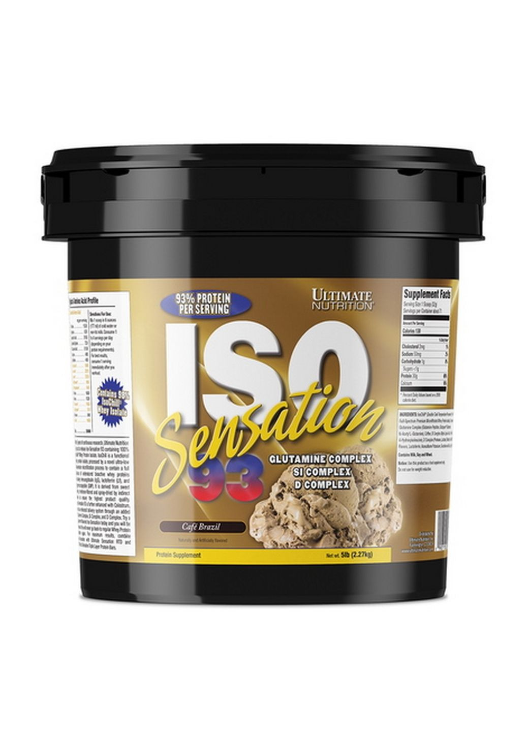 Протеїн Ultimate Iso Sensation, 2.27 кг Кава Ultimate Nutrition (293479176)