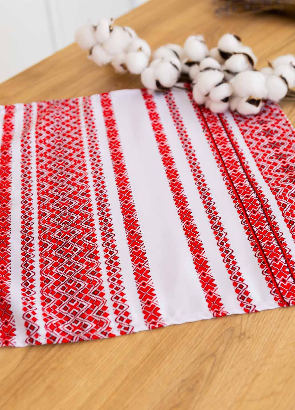 Серветка вишита з українським орнаментом 37х37см (анс6337) Homedec - (322289135)