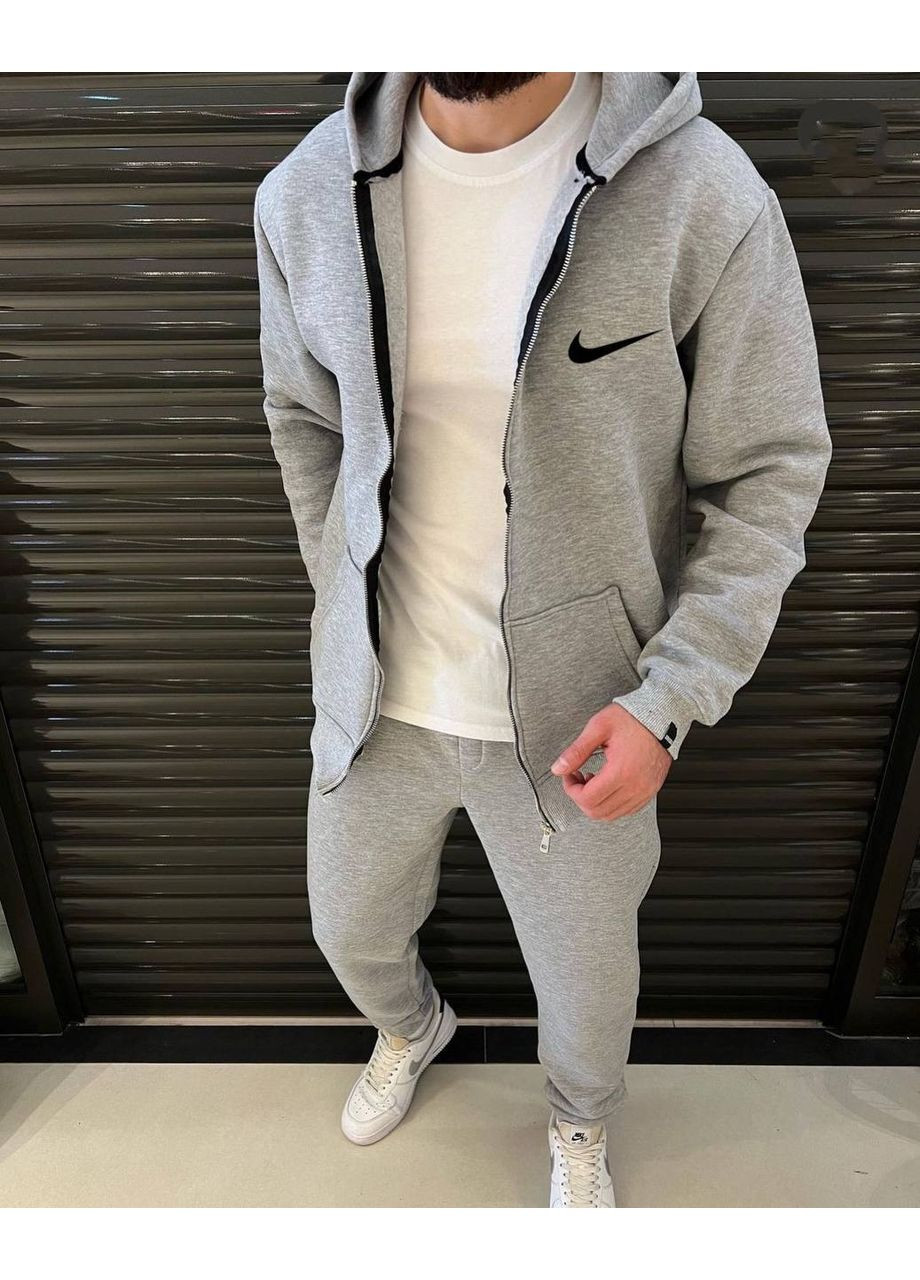 Сірий демісезонний костюм Garna