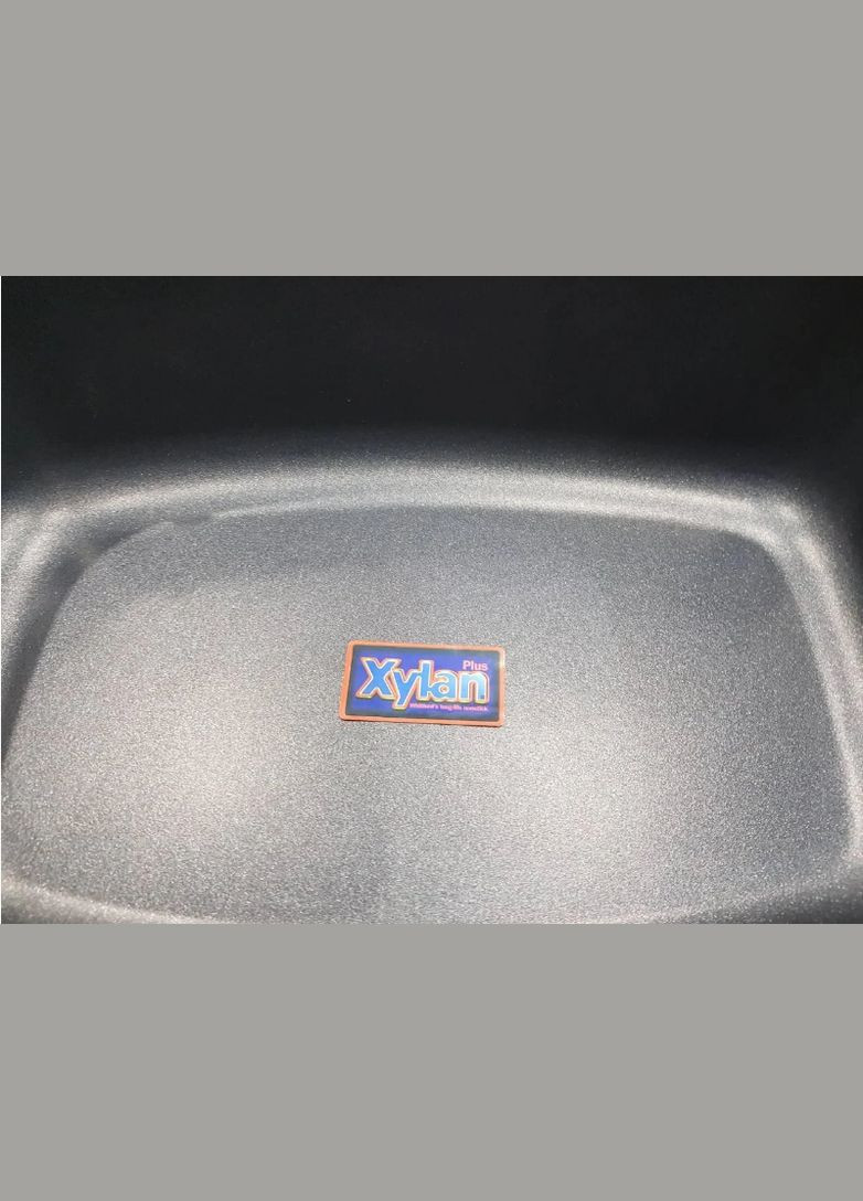 Жаровня прямокутна з кришкою CH-1997 чорний 32 cм A-Plus (300079203)