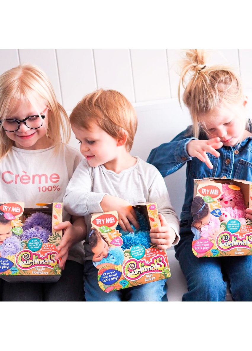 Інтерактивна іграшка Їжачок Хіггл Curlimals (366037294)