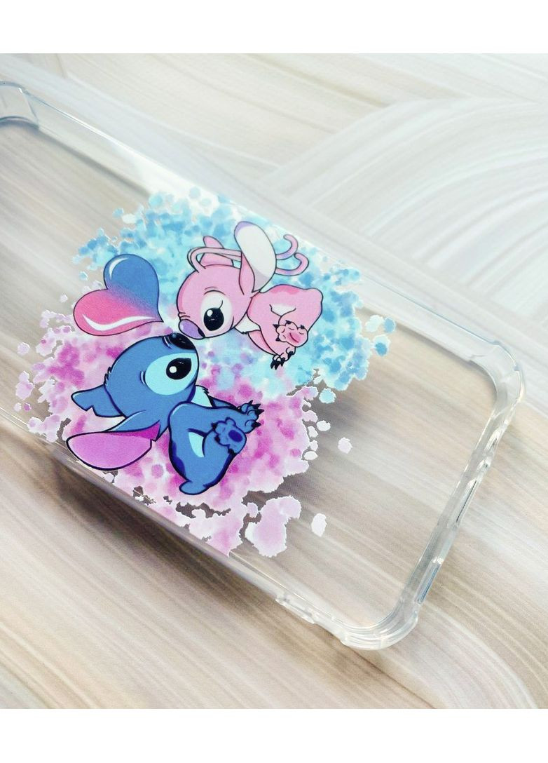 Чохол з потовщеними кутами на Samsung Galaxy A34 5G Стіч і Ангел (принт 391) Creative (360707048)