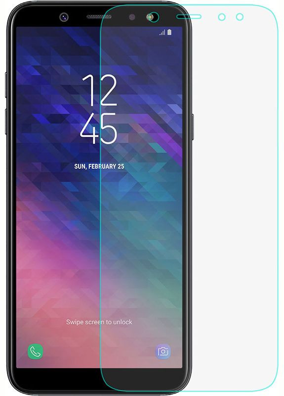 Защитное стекло Hardness Tempered Glass 0.33mm 2.5D 9H Samsung Galaxy A6+ 2018 Toto (298992869)