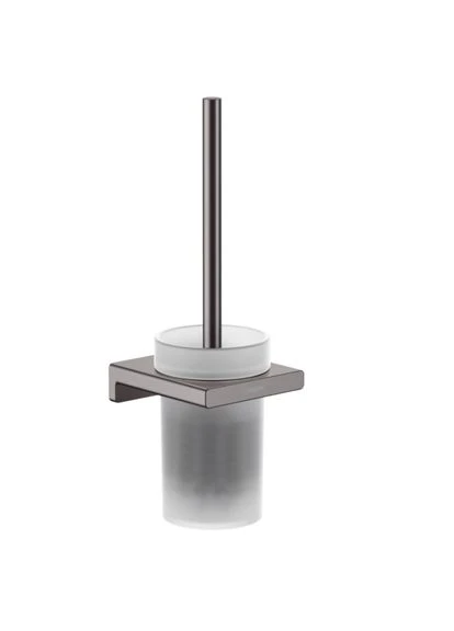 Ершик для унитаза ADDSTORIS, матовый хром, скругленный квадрат Hansgrohe (400935758)