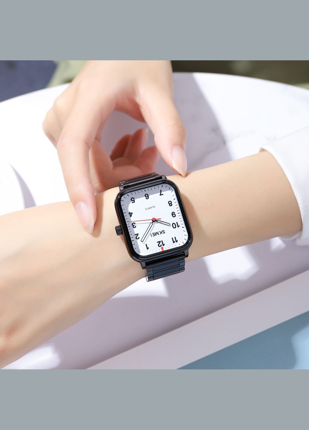 1954BKWT Black-White SALE Skmei (341337147)