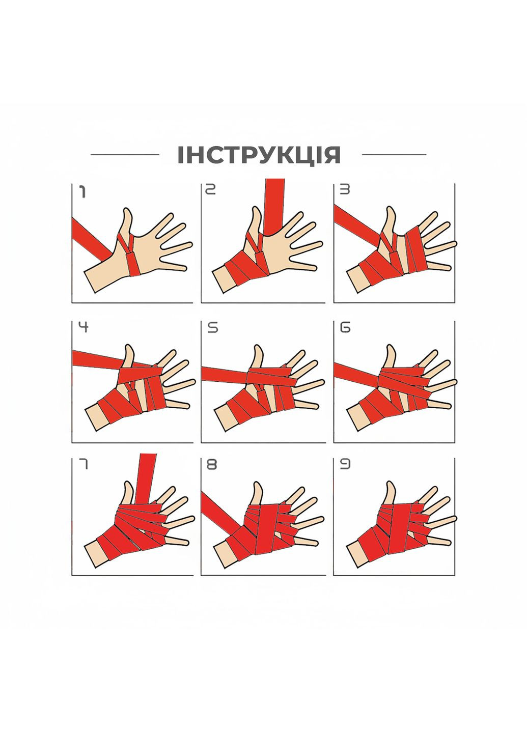 Бинти боксерські Another Boxer для ММА кікбоксингу тайського боксу пов'язки під рукавички 3 м Сірі 2_3_3m_8C No Brand (371813631)