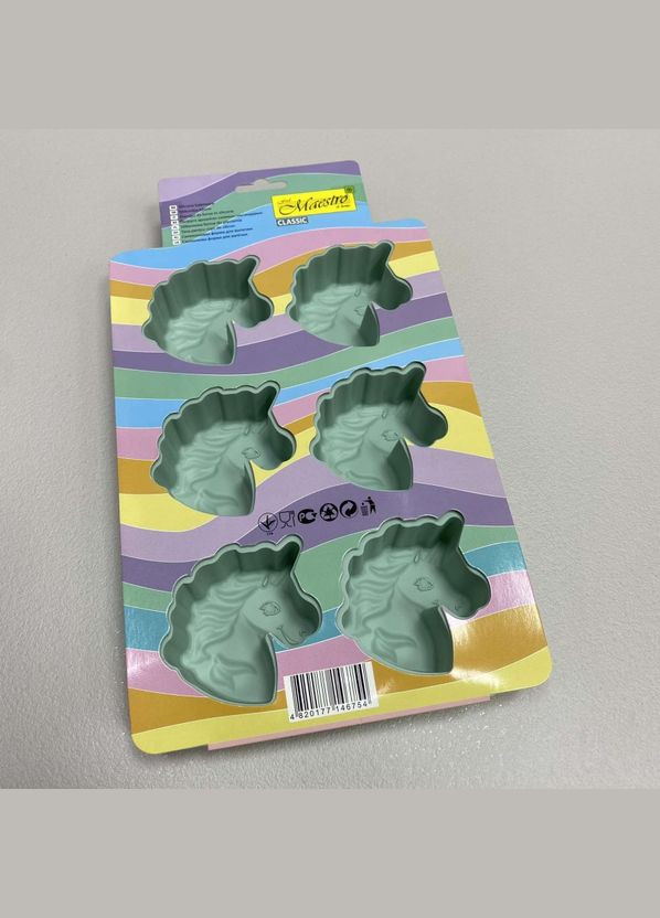 Форма силіконова для випікання Єдиноріг MR-1129 Maestro (323483057)