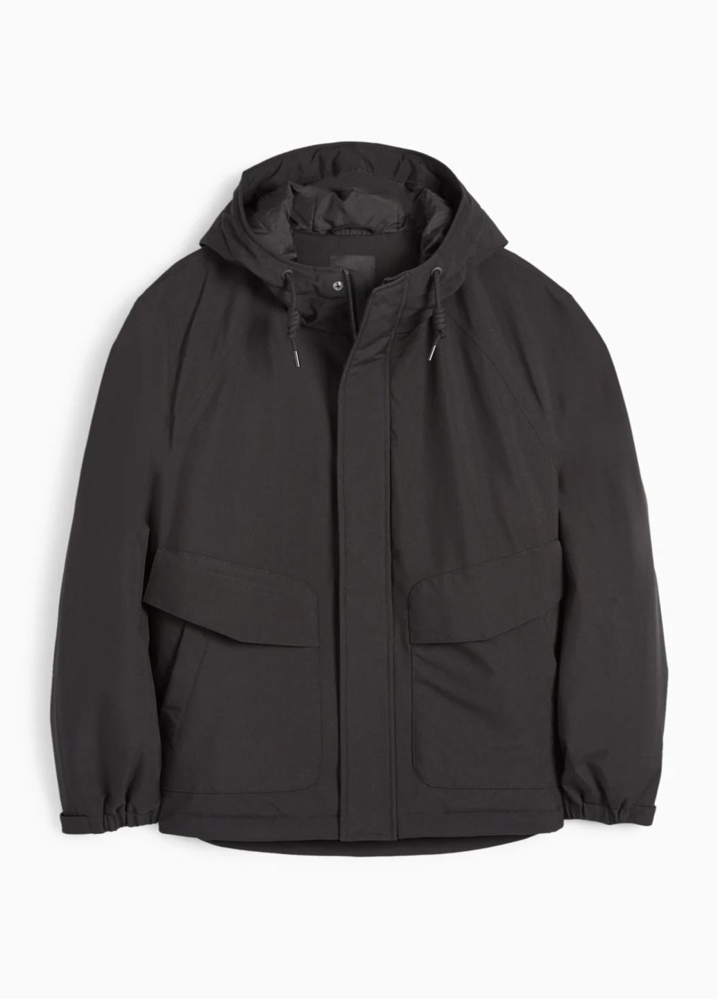 Чорна зимня куртка C&A