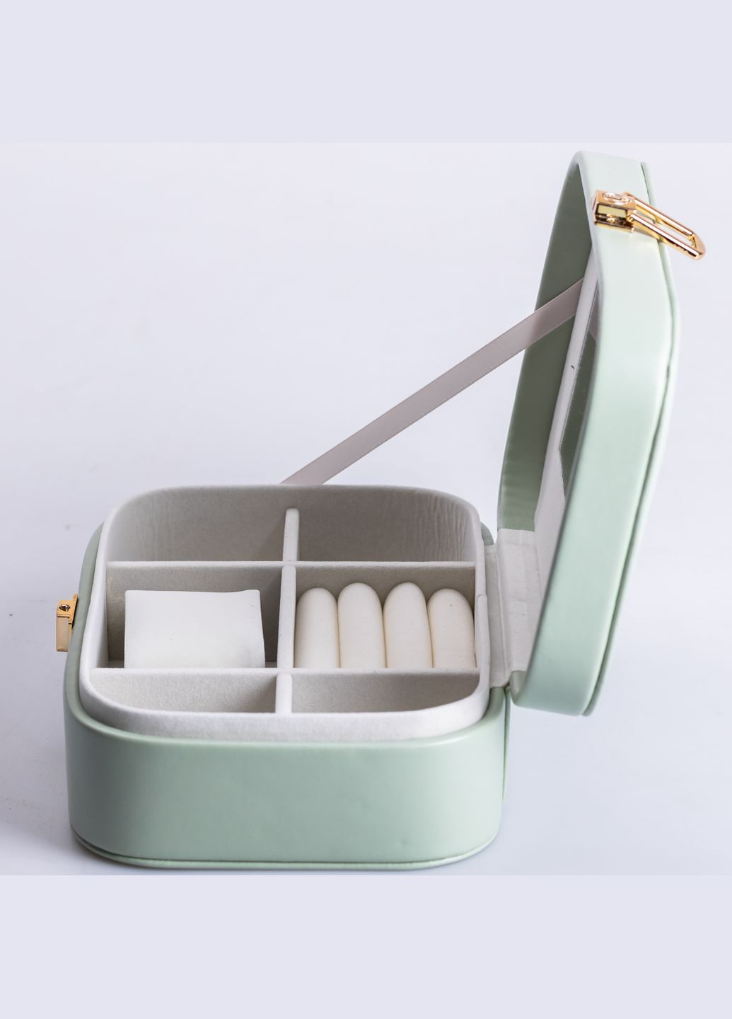 Ящик-органайзер для украшений с накидным замком 20х14х7 см, Yiwu (328440355)