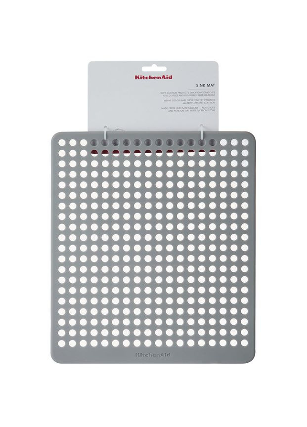 Коврик для сушки посуды Sinkware 29.5 х 34 см Серый (KEG877OHASA) KitchenAid (323087097)