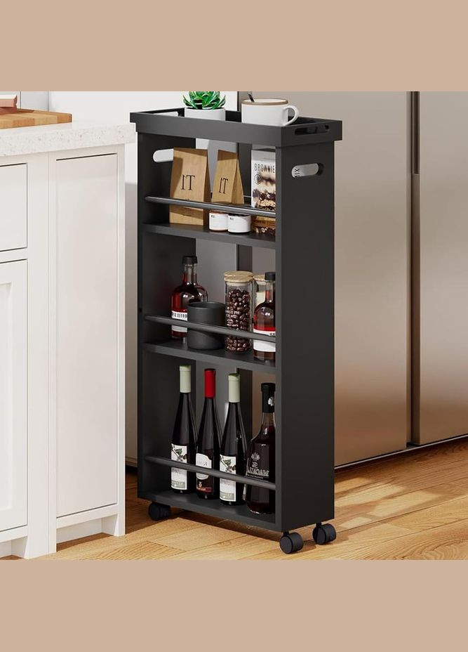 Висувний стелаж з дерева Плазета венге (ВПХ-000612) No Brand (327865208)