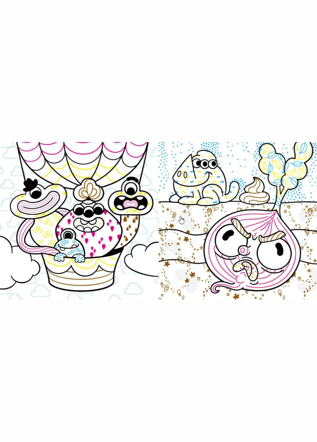 Нові водяні розмальовки: Монстрики РАНОК (316083558)