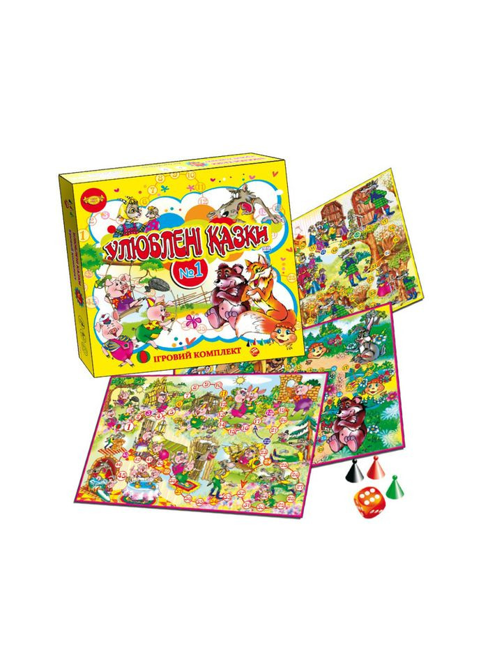 Настільна Гра "Улюблені казки" MKB0153 Майстер (316272042)