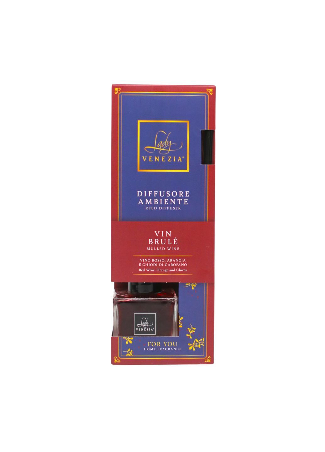 Аромадифузор Lady Venezia For you collection Mulled Wine 100 мл Compagnia Delle Indie (368774458)