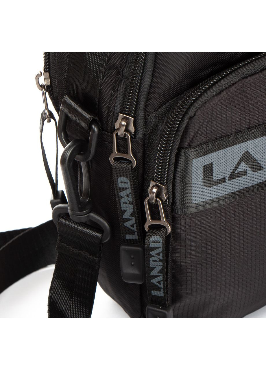 Тканинна чоловіча сумка, чорний Lanpad (360893613)