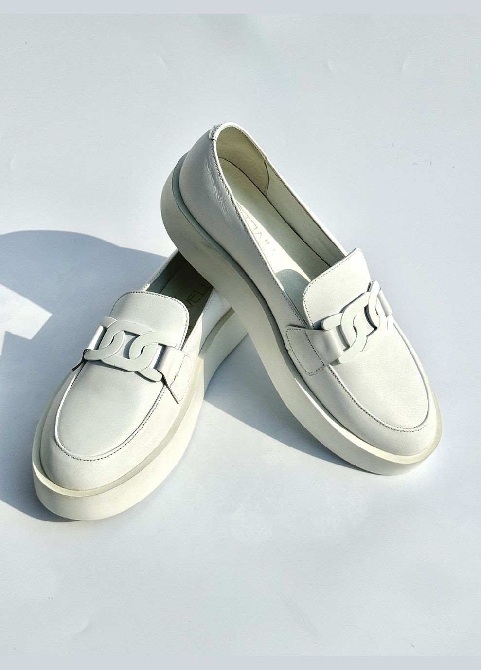 Nivelle Туфли белый з натуральная кожа, — (315148638)