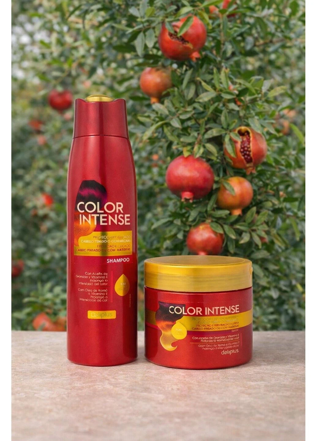 Шампунь і маска для фарбованого волосся Color Intense Deliplus (373399583)