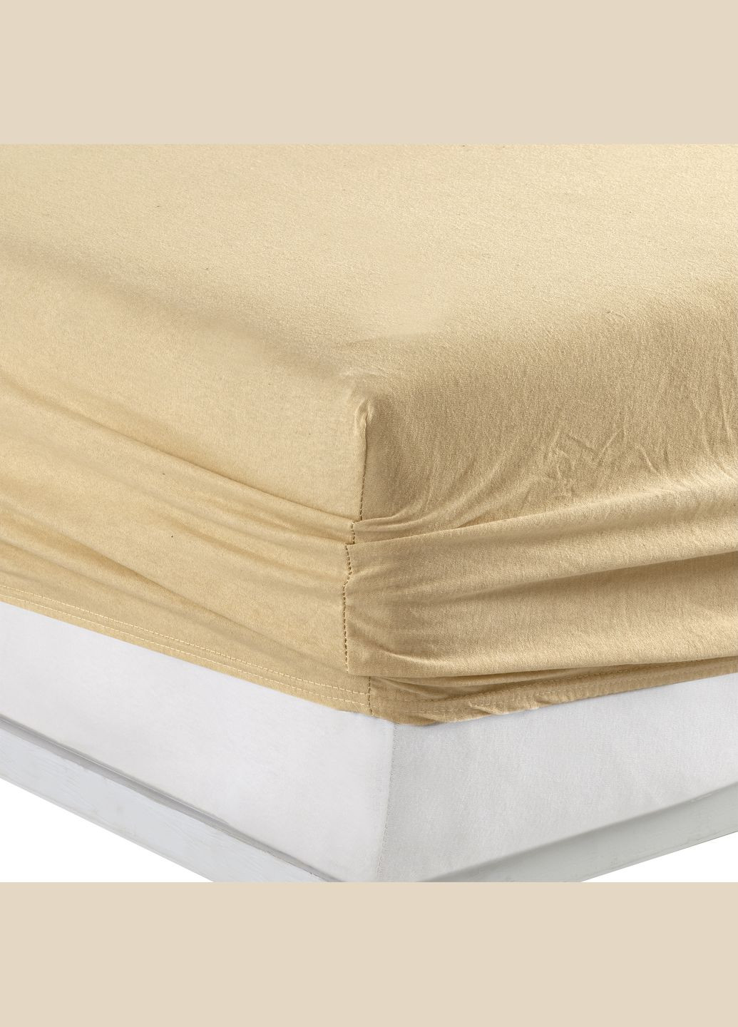 Простирадло 90 х 200 см.+25 см. трикотажне на резинці люкс Kayra (345707605)