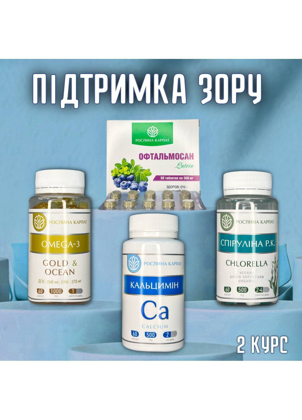 ПІДТРИМКА ЗОРУ програма-2 Рослина Карпат (370391542)