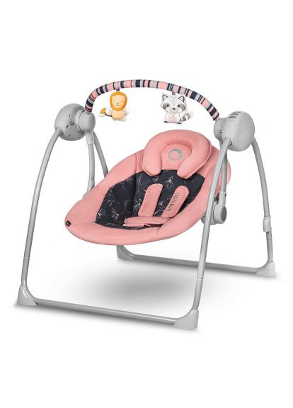 Кресло-качели (LO-RUBEN ) Lionelo Ruben Pink baby (370014806)