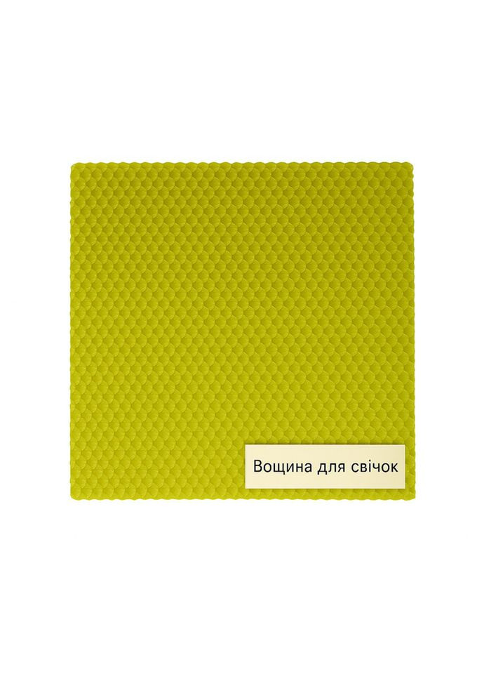 Вощина для производства свечей #10-фисташковая 410 х 260 мм Bambi (361081405)