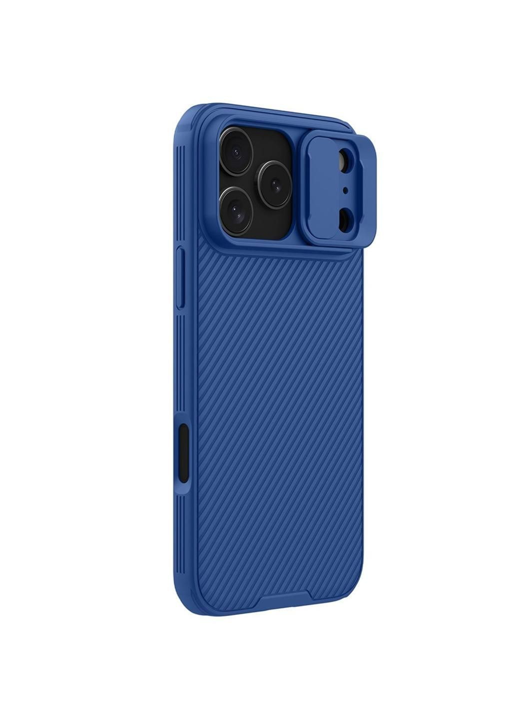 Карбоновая накладка Pro со шторкой для камеры для Apple iPhone 17 Pro (6.3") Nillkin (363877668)