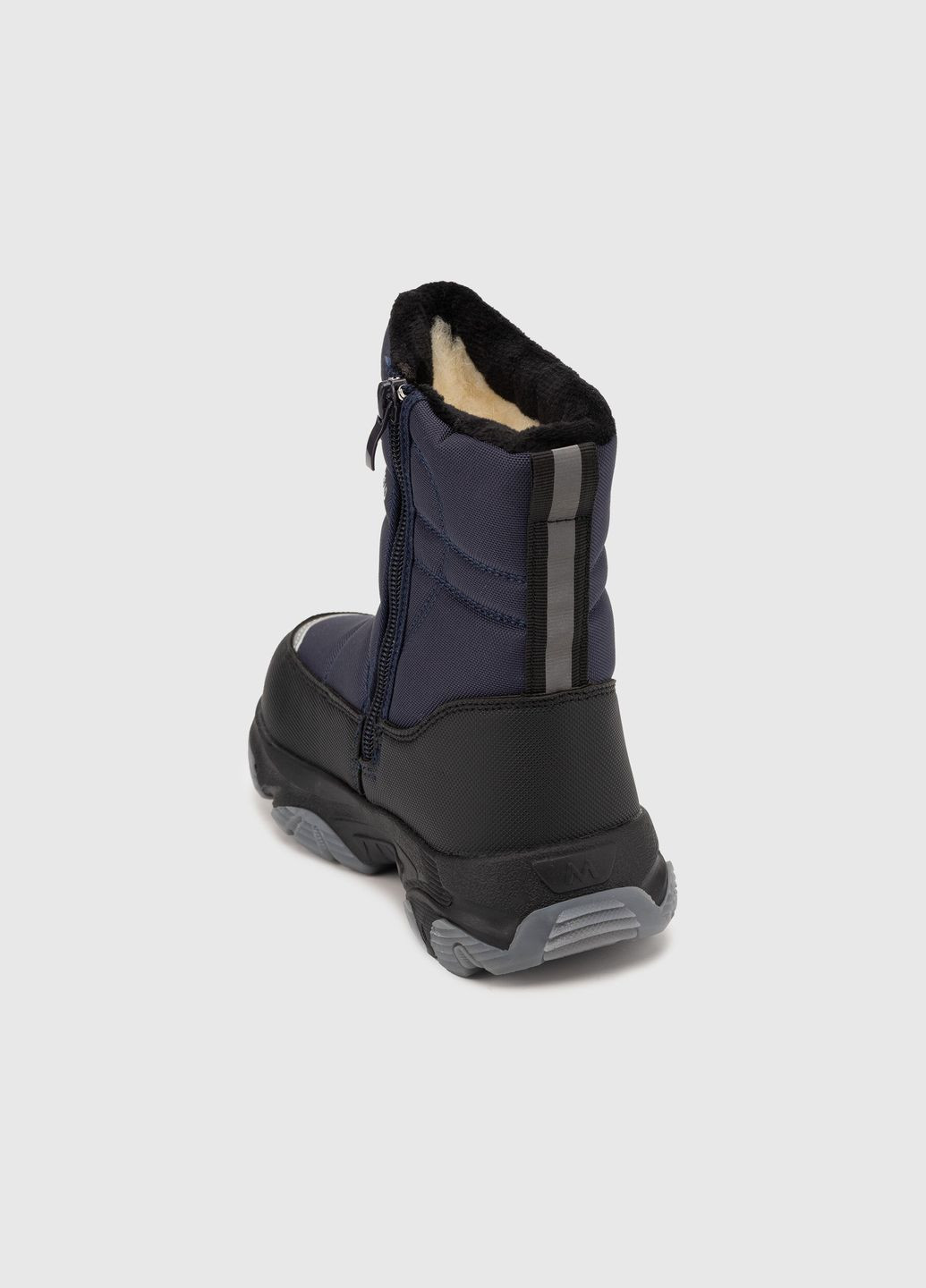 Зимние дутики для мальчика t545-1b синий Stepln