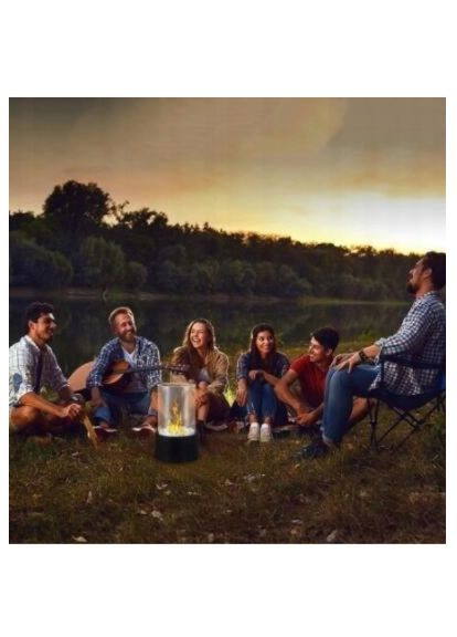 Настільний біо камін на етанолі на відкритому повітрі та всередині для декору балкону та патіо для створення атмосфери. SunLamp (304549264)