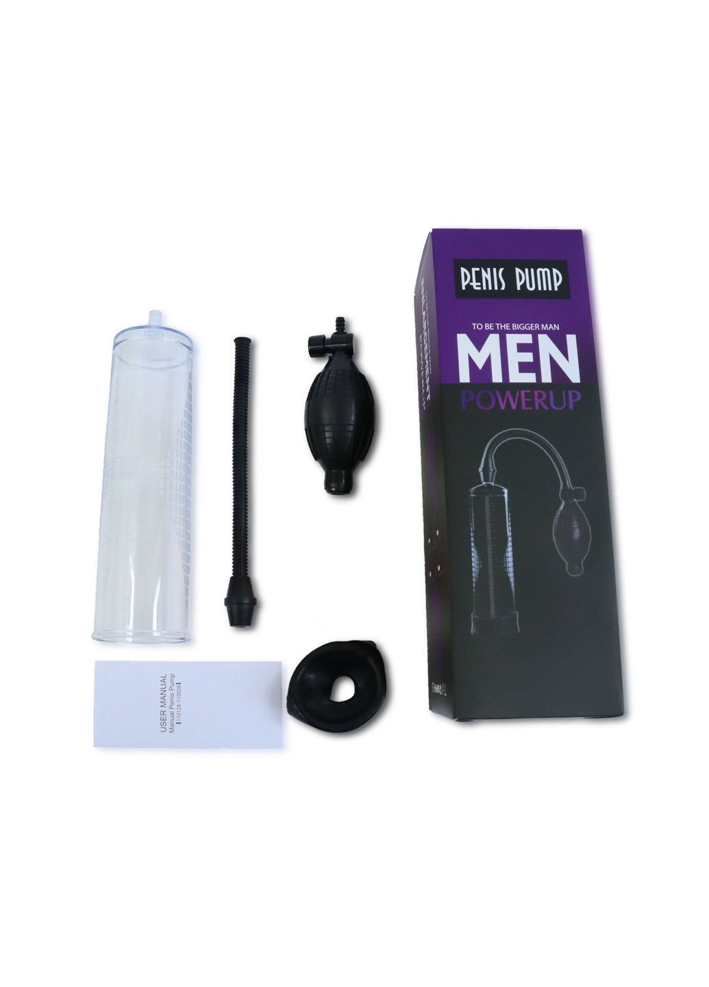 Вакуумна помпа з ручною «грушею» Men Powerup (297529211)
