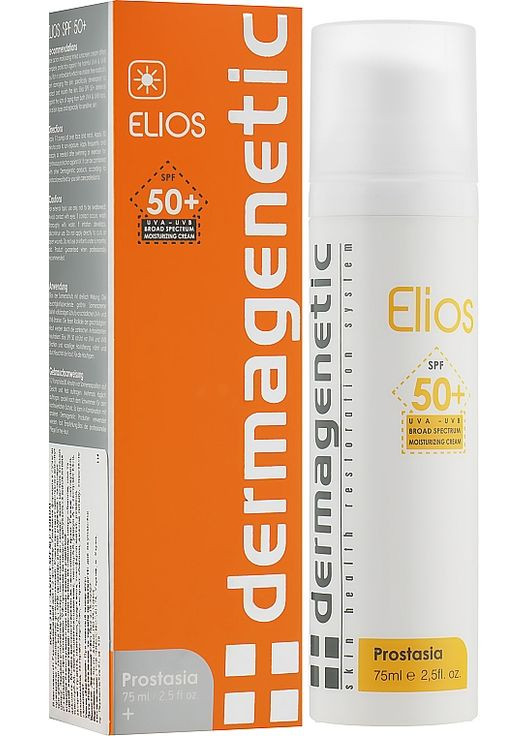 Солнцезащитный крем SPF50 Sunscreen Elios SPF50 3in1 UVA/UVB Cream 75ml (831819-18610) Dermagenetic (369127838)