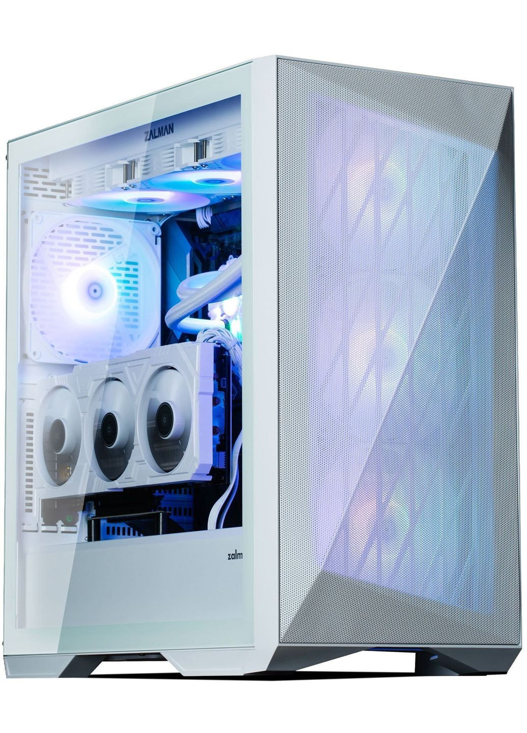 Корпус Z9 Iceberg MS Tempered Glass без БЖ White (Z9ICEBERGMSWHITE) Zalman (360422685)