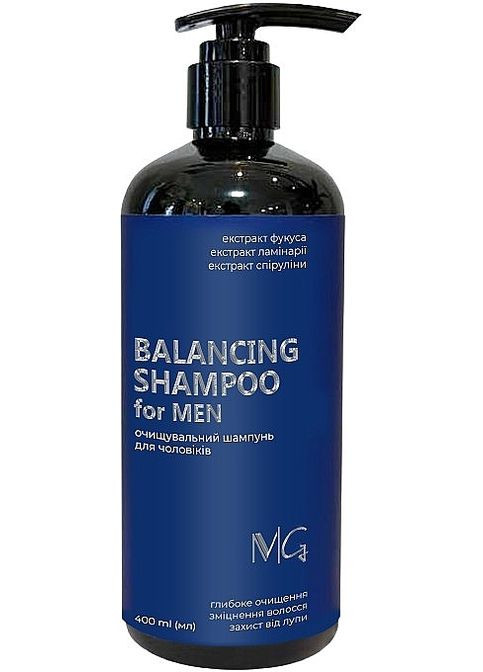 Шампунь очищающий для мужчин Balancing Shampoo 350ml (1499372-30981710) MG (368657146)