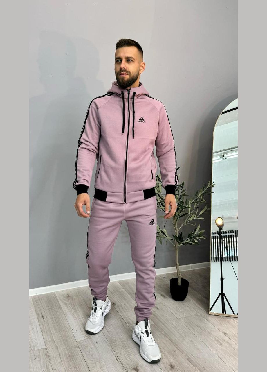 Спортивный костюм унисекс с сиреневым капюшоном. No Brand (370218056)