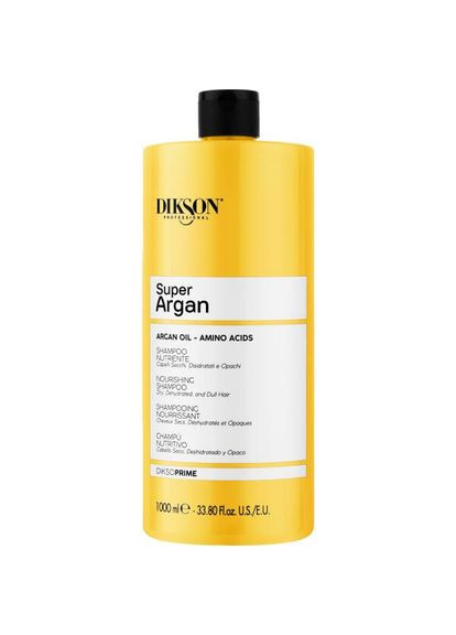 Шампунь для волос с аргановым маслом Super Argan Shampoo 1000мл (8000836522372) Dikson (337705956)