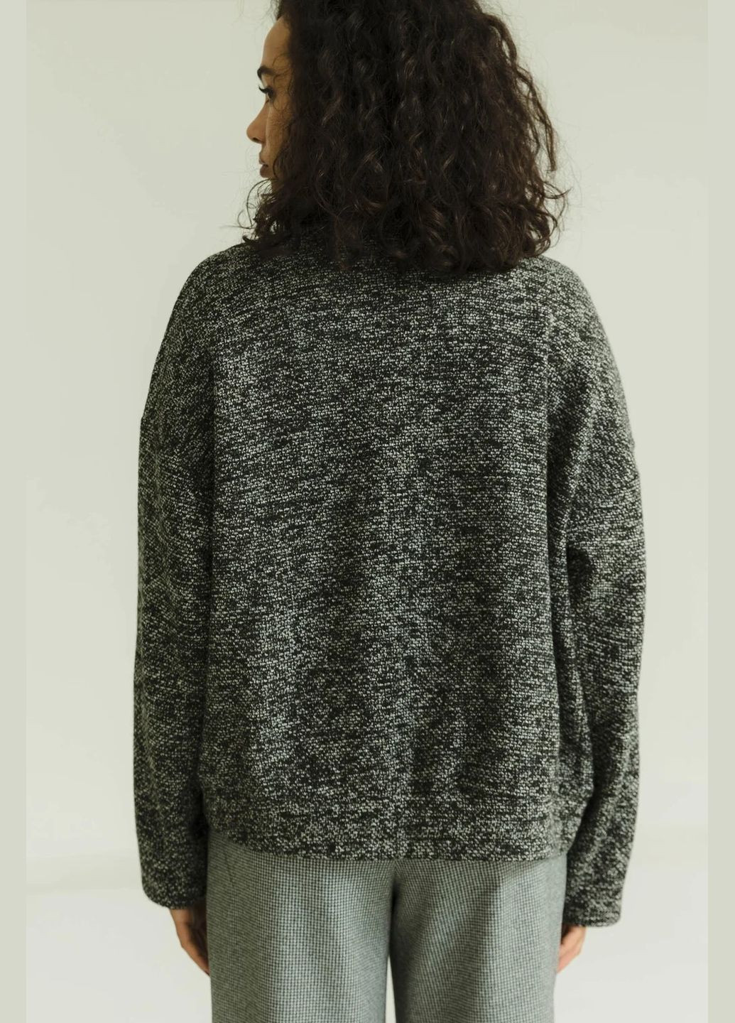 Сіра демісезонна бомбер Seventeen