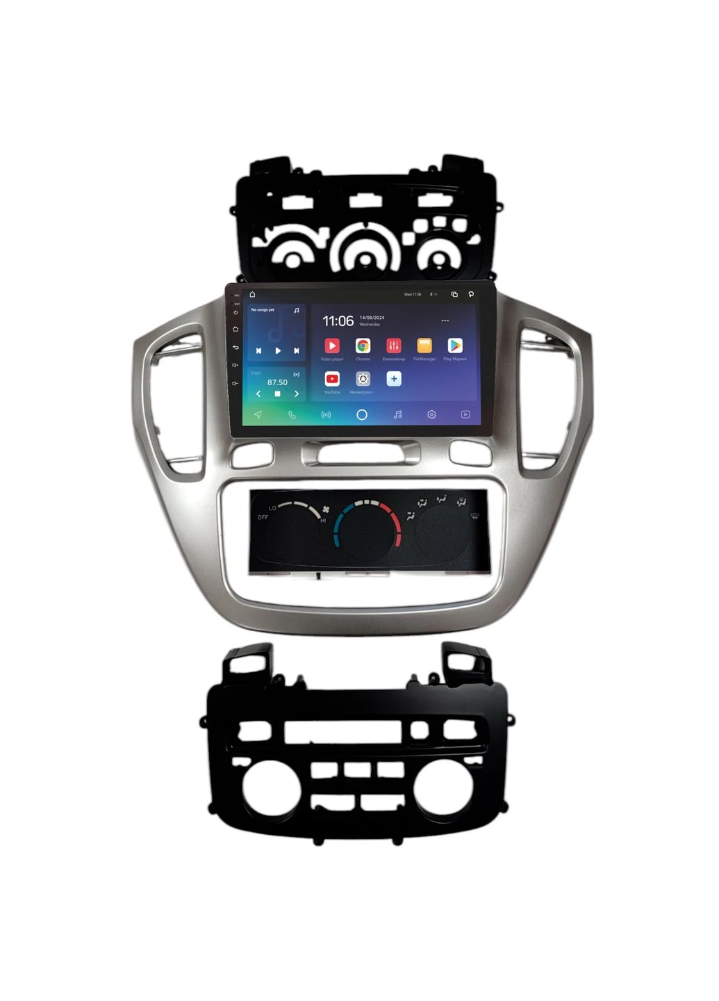 Штатная магнитола PRO 9464 4+64 Gb Toyota Highlander 1 XU20 2001-2003 Sliver KIT 9" Sigma (395864417)