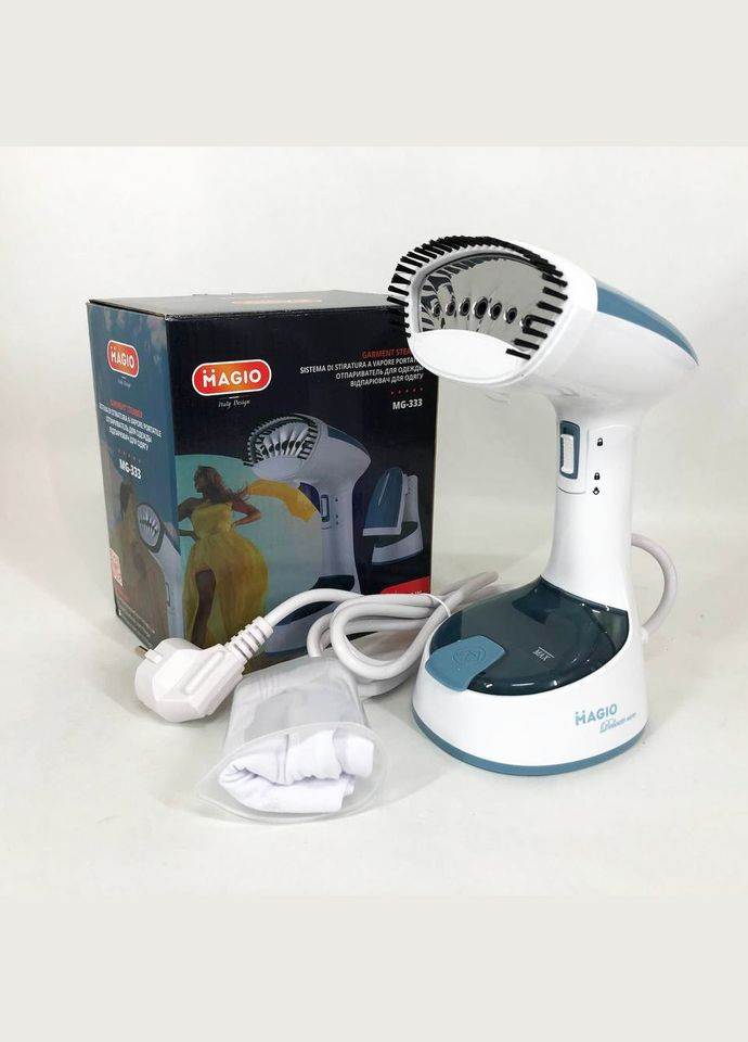 Ручной отпариватель MG-333 парогенератор ручной, отпариватель для одежды дорожный, вертикальный Magio (364665737)