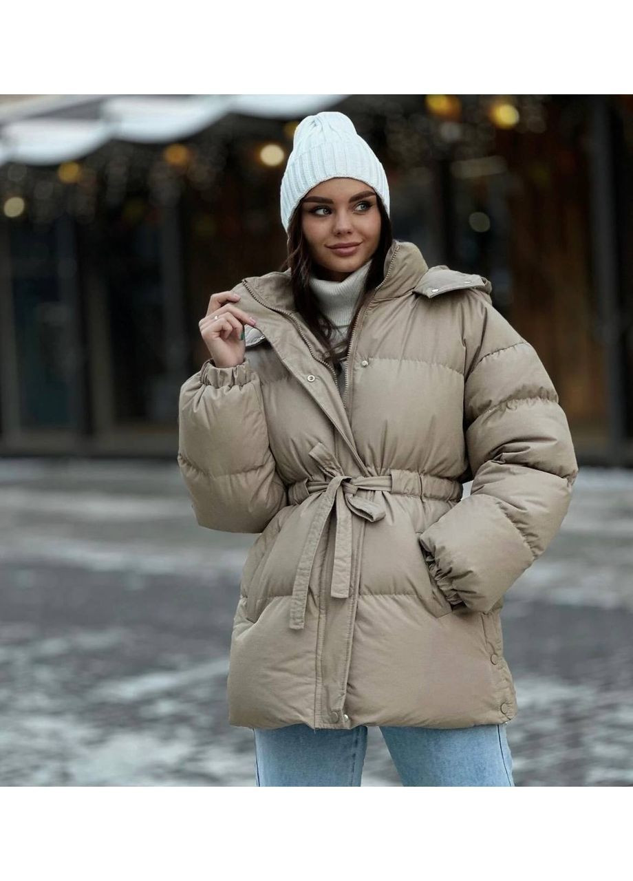 Бежева куртка No Brand