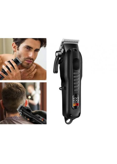 Аккумуляторный триммер машинка для стрижки волос GM-8040 с 4 насадками MDR Geemy (371793717)