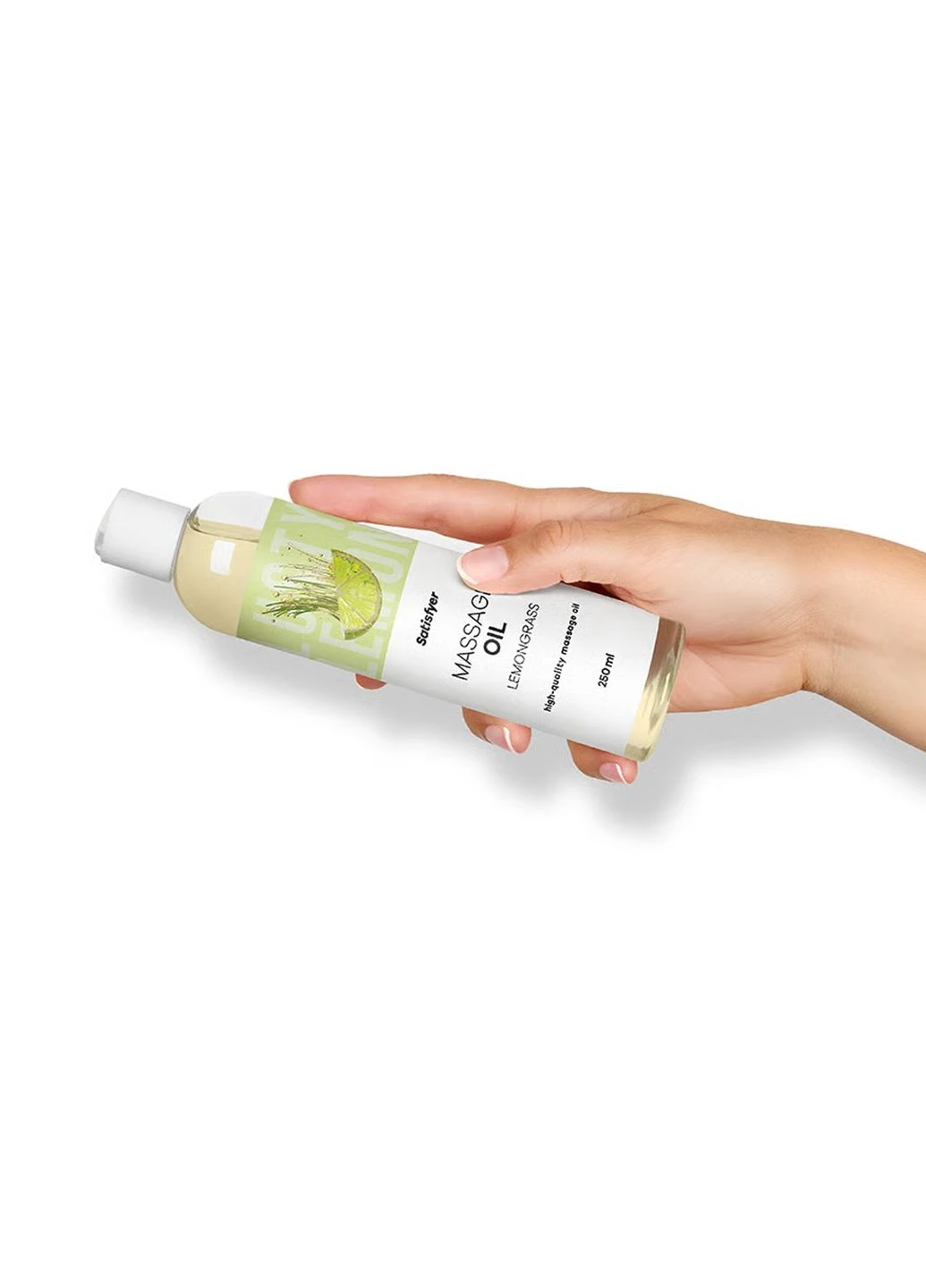 Массажное масло Massage Oil Lemongrass 250 мл Satisfyer (362045372)