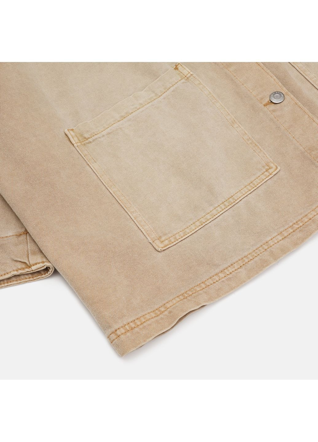 Бежевая демисезонная куртка джинсовая H&M