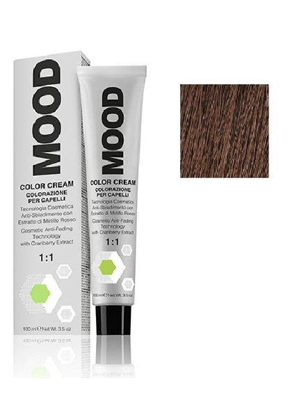 Кремкраска для волос с аммиаком 6/88 Мood Сolor Интенсивный темный шоколадный каштан, 100 мл Mood (292736820)