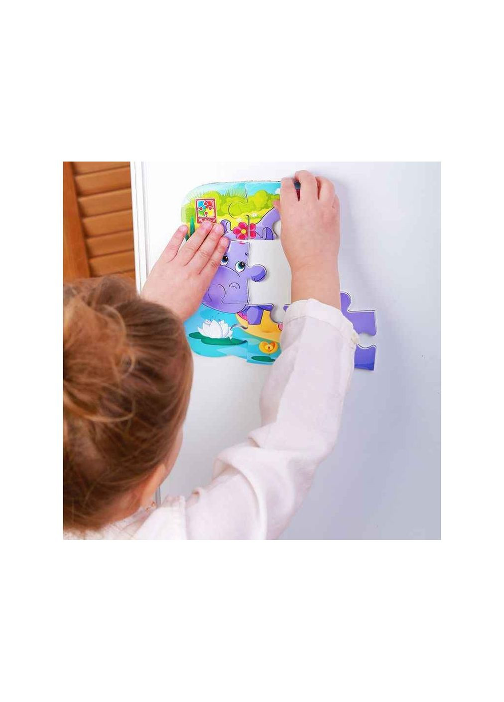 Пазлы магнитные А5 "Бегемотики" VT3205-76 Vladi toys (366546471)