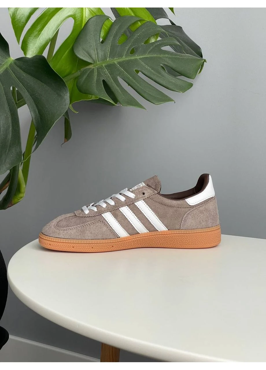 Бежеві Осінні кросівки чоловічі і жіночі adidas spezial handball beige | адідас спеціал бежеві No Brand