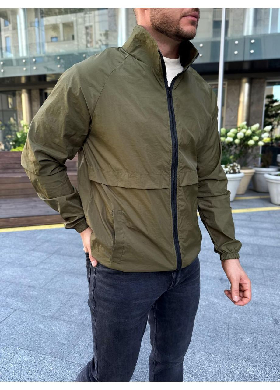 Оливкова (хакі) вітровка No Brand