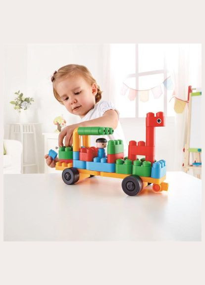 Конструктор Автопарк в зоопарке 40 деталей (760006) PolyM Автопарк у зоопарку 40 деталей (368562106)