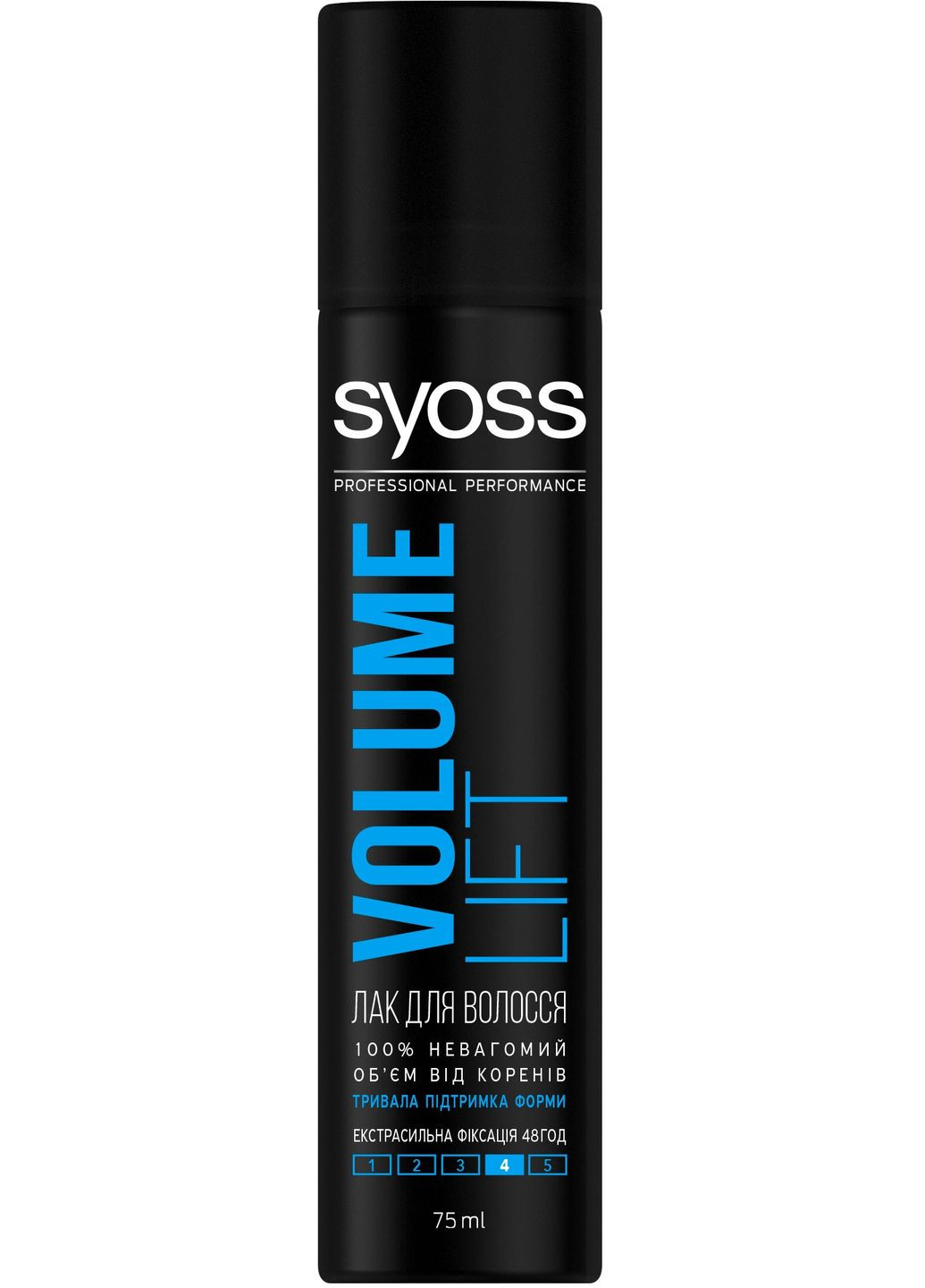 Лак для волос Volume Lift, максимальный объем экстрасильной фиксации Styling Volume Lift 75ml (2-513076) Syoss (369797508)
