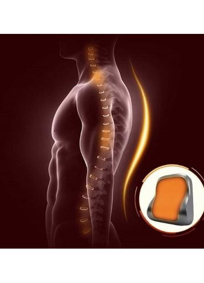 Массажная роликовая подушка Junsu 96Z массажер для спины для шеи и тела на кресло. BenBo (361220314)