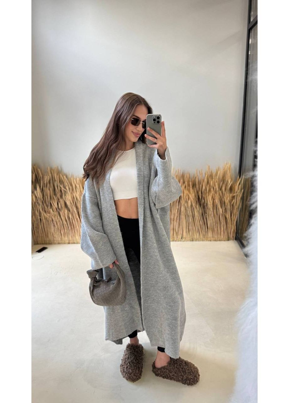 Серый кардиган Osoblyva